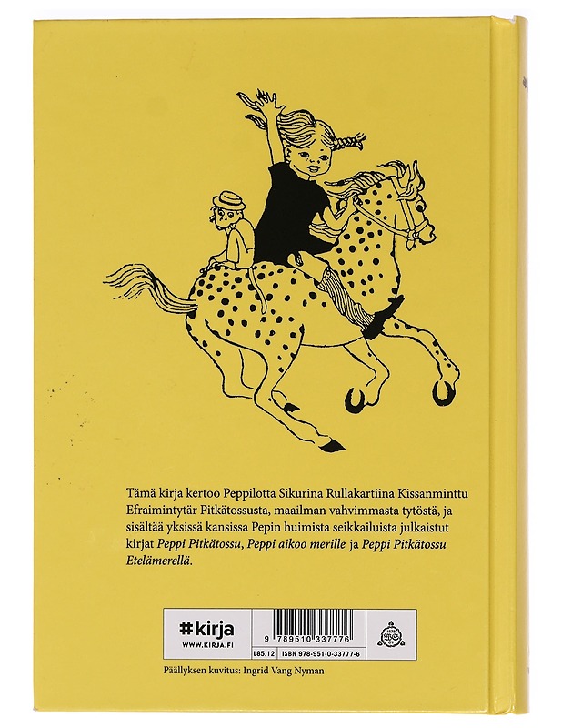 Peppi Pitkätossun tarina - Lindgren, Astrid - Lastenkirjat - 10105468234 - 1