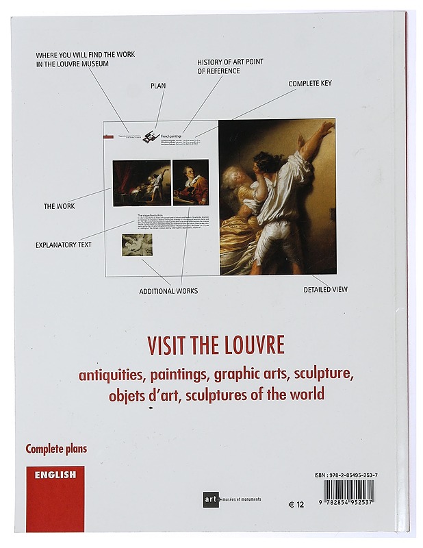 Visit the Louvre: Masterpieces of the museum - Valérie Mettais - Taide- ja kulttuurikirjat - 10105468243 - 1