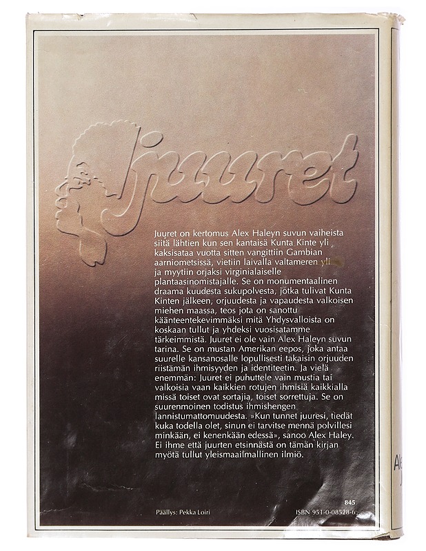 Juuret - Haley, Alex - Romaanit ja novellit - 10105468246 - 1