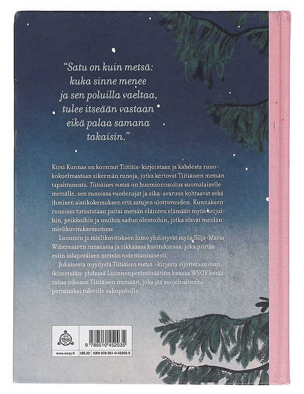 Tiitiäisen metsä - Kunnas, Kirsi - Lastenkirjat - 10105468263 - 1