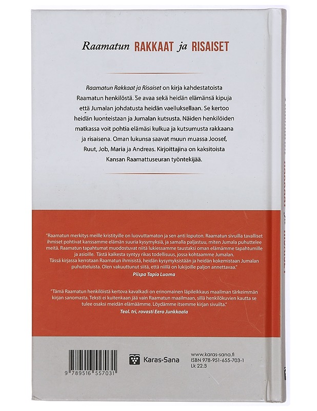 Raamatun rakkaat ja risaiset - Karhumäki, Heli - Elämäkerrat ja muistelmat - 10105468262 - 1