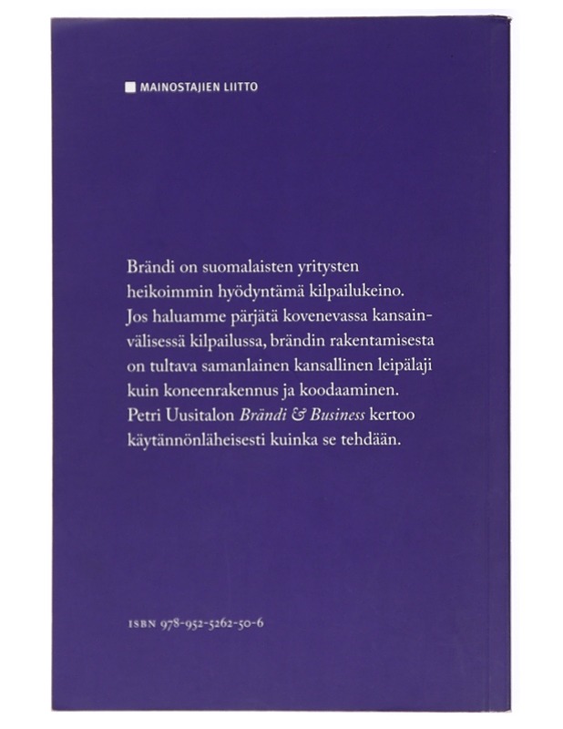 Brändi & business - Petri Uusitalo - Tietokirjat ja oppaat - 10105468267 - 1