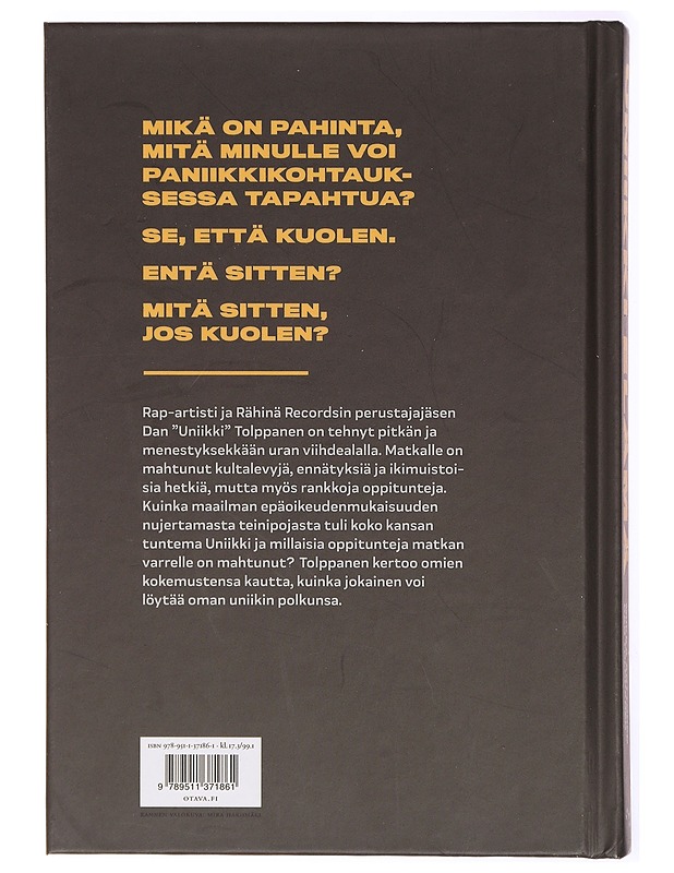 Uniikki elämä - Anttonen, Miikka - Elämäkerrat ja muistelmat - 10105468266 - 1