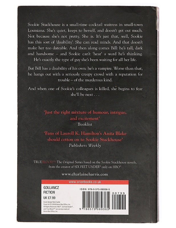 Dead until dark - Charlaine Harris - Fantasia- ja scifi - 10105468272 - 1