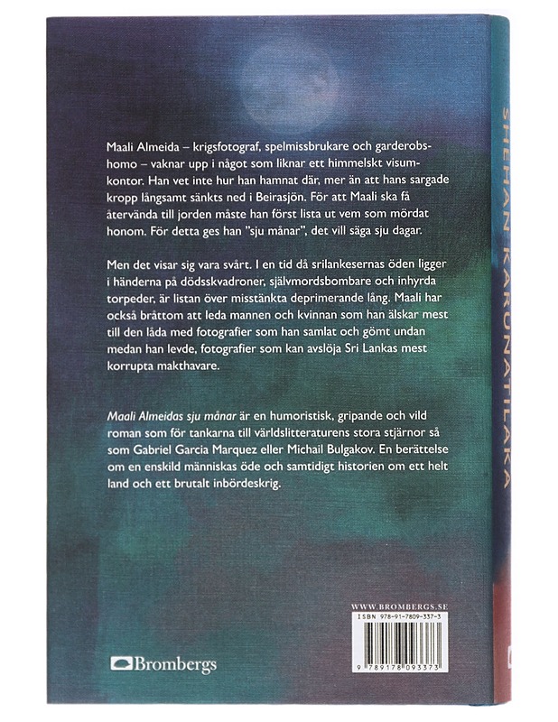 Maali Almeidas sju månar - Karunatilaka, Shehan - Romaanit ja novellit - 10105468275 - 1