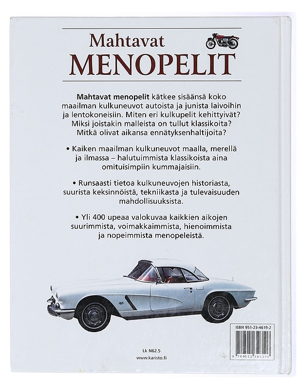 Mahtavat menopelit : kaiken maailman kulkuneuvot maalla, merellä ja ilmassa - Gibbs, Lynne - Tietokirjat ja oppaat - 10105468277 - 1