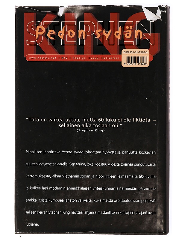 Pedon sydän - King, Stephen - Romaanit ja novellit - 10105468279 - 1