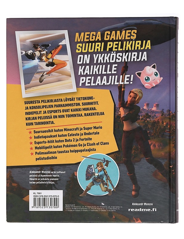 Mega games : suuri pelikirja - Aleksandr Manzos - Tietokirjat ja oppaat - 10105468304 - 1