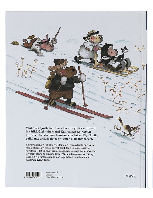 Mauri Kunnaksen Koiramäki Talvi - Jennalle ja Nooralle - Lastenkirjat - 10105468312 - 1