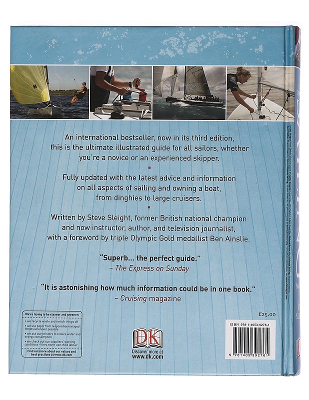 The Complete Sailing Manual - Sleight, Steve - Tietokirjat ja oppaat - 10105468352 - 1