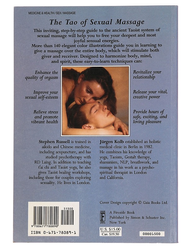 The Tao of Sexual Massage - Stephen Russell - Harrastekirjat - 10105468396 - 1