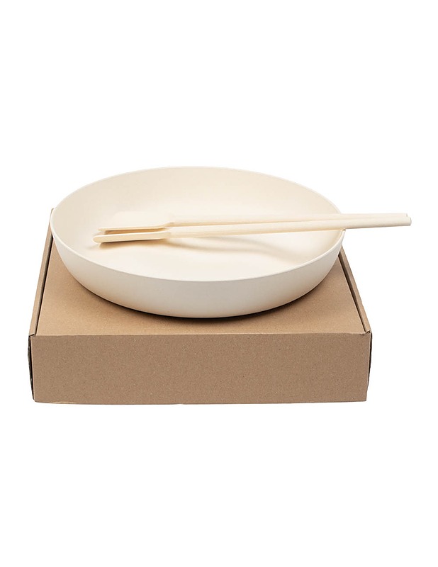 HARRI KOSKINEN salaatti-/tarjoilukulho ja Airo salaattiottimet - Tarjoiluastiat - 10105468420 - 0