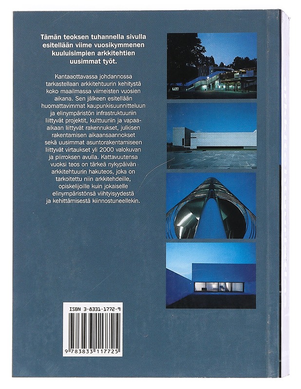 Arkkitehtuuriatlas - Francisco Asensio Cerver - Taide- ja kulttuurikirjat - 10105468434 - 1