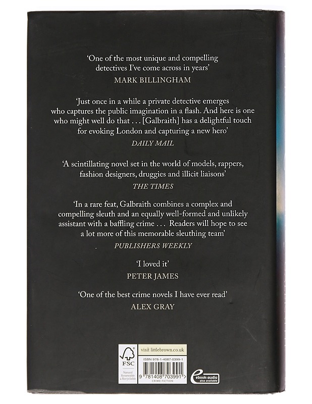 The cuckoo's calling - Robert Galbraith - Jännitys ja dekkarit - 10105468460 - 1