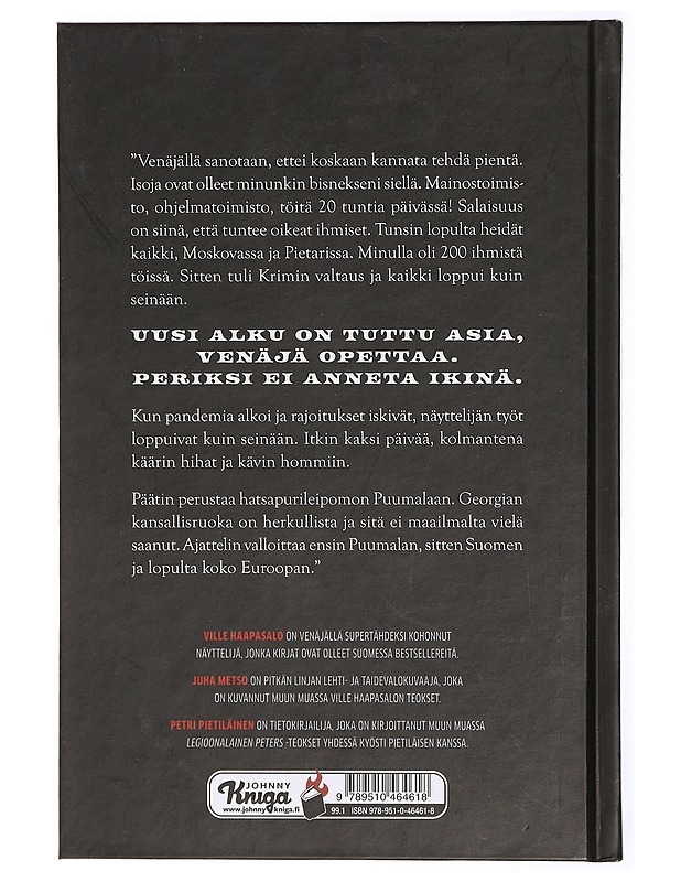 Ville maailman markkinoilla : bisneksiä Pietarista Puumalaan - Haapasalo, Ville - Elämäkerrat ja muistelmat - 10105468466 - 1