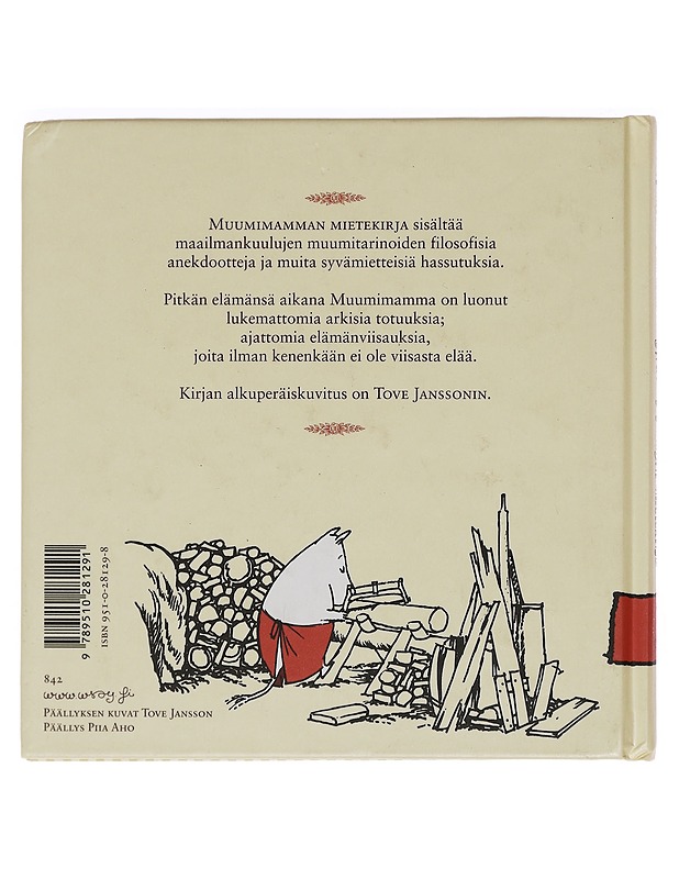 Muumimamman mietekirja - Jansson, Tove - Lastenkirjat - 10105468470 - 1