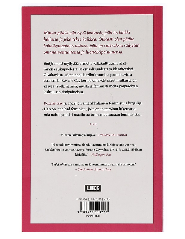 Bad feminist - Gay, Roxane - Historiakirjat - 10105468486 - 1