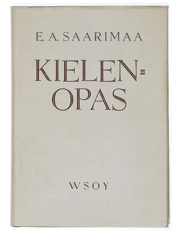 Kielenopas - E. A. Saarimaa - Tietokirjat ja oppaat - 10105468501 - 0