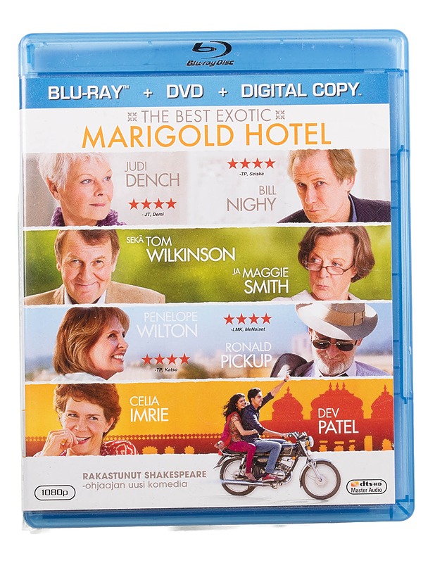 The best Exotic Marigold Hotel - Blu-Ray - Blu-ray-levyt - 10105468531 - 0