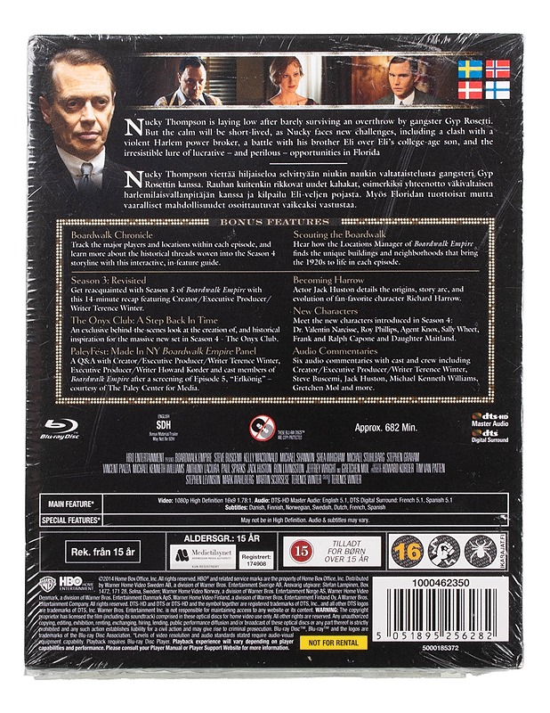 Boardwalk Empire - Blu-Ray - Blu-ray-levyt - 10105468544 - 1