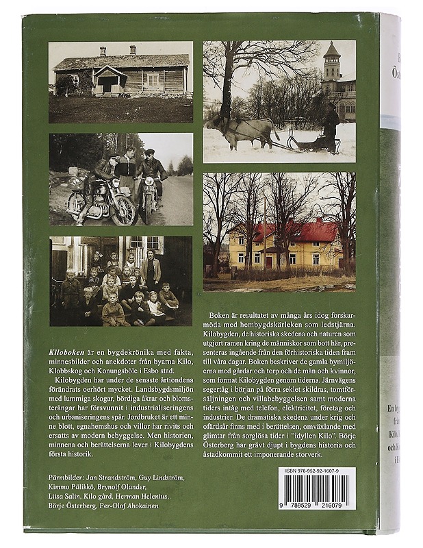 Kiloboken - Österberg, Börje - Historiakirjat - 10105468545 - 1