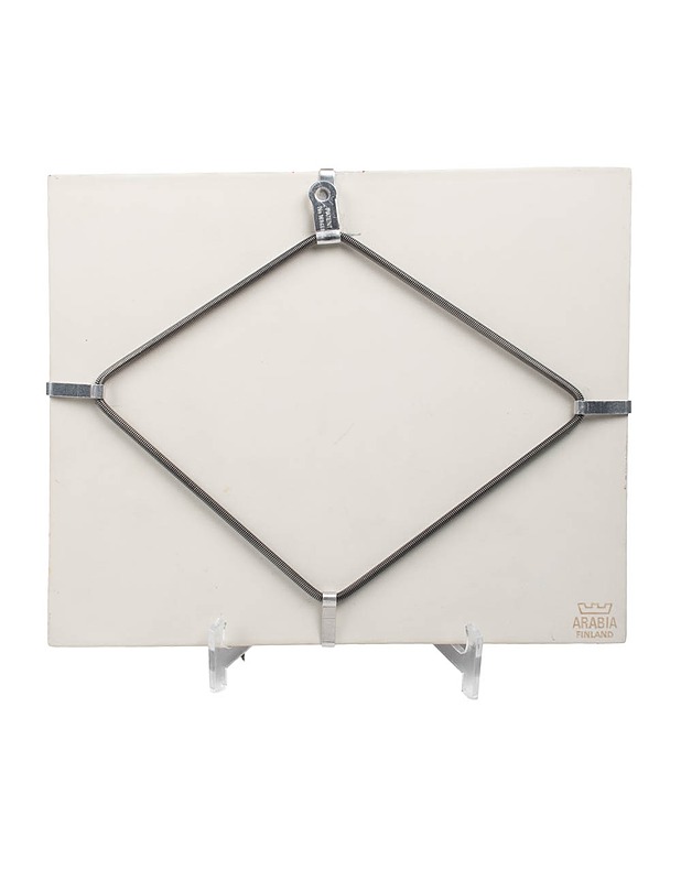 ARABIA Taitoluistelun MM-kisojen seinälaatta 1983 - Designsuosikit - 10105468554 - 1