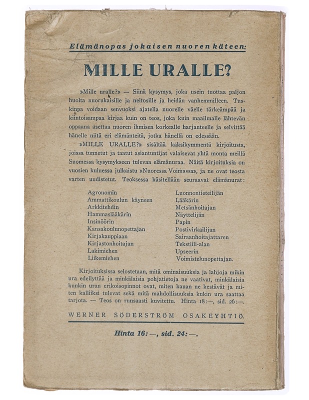 Nuorison kirja - Skovgaard-Petersen C. - Nuorten kirjat - 10105468568 - 1