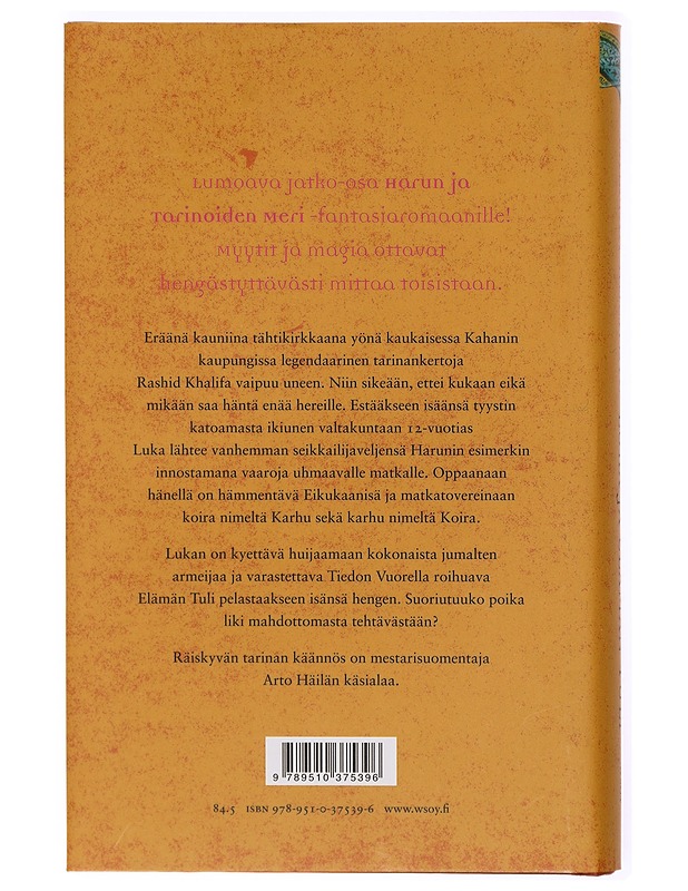 Luka ja elämän tuli - Rushdie, Salman - Fantasia- ja scifi - 10105468580 - 1