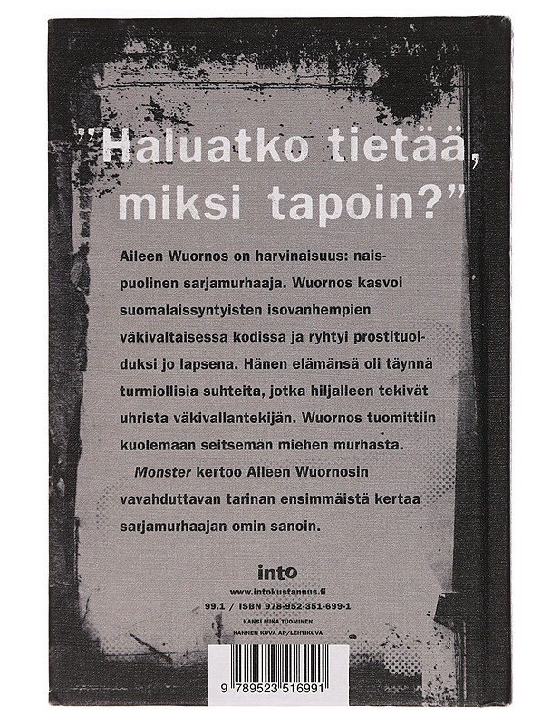 Monster : amerikansuomalaisen sarjamurhaajan tositarina - Berry-Dee, Christopher - Elämäkerrat ja muistelmat - 10105468605 - 1