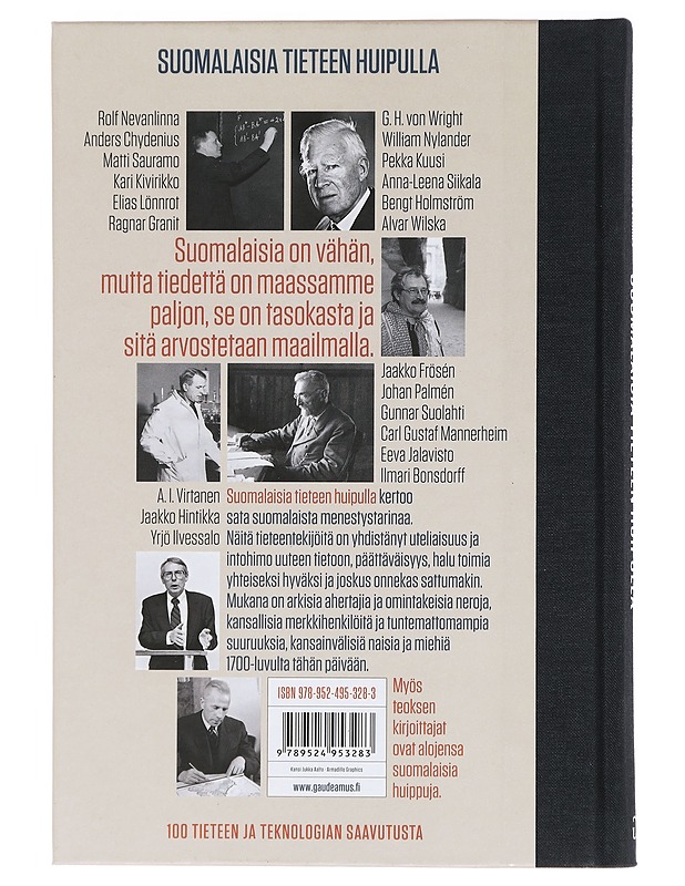Suomalaisia tieteen huipulla : 100 tieteen ja teknologian saavutusta - Markkanen, Tapio - Elämäkerrat ja muistelmat - 10105468607 - 1
