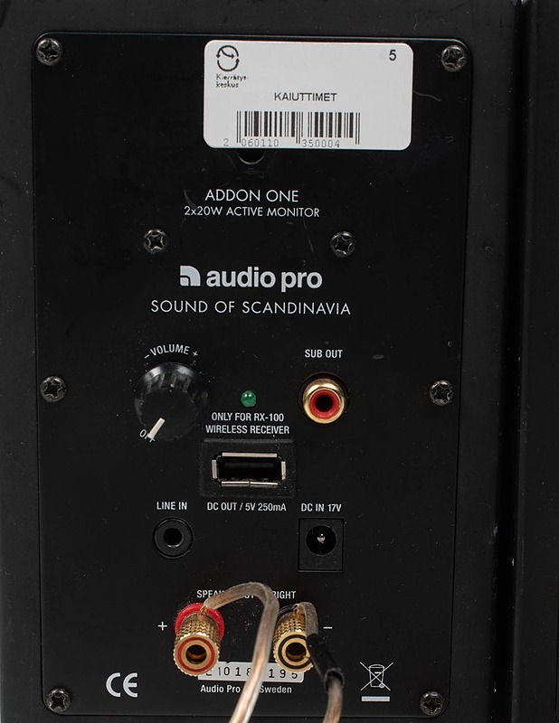 AUDIO PRO Addon One aktiivikaiuttimet - Viihde-elektroniikka - 10105468622 - 2