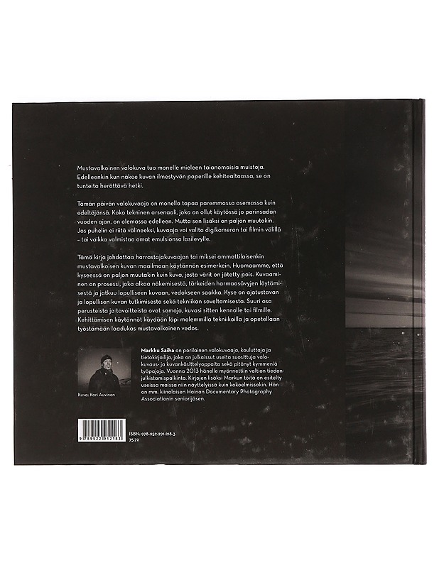 Mustavalkokuvaus ja työnkulku - Markku Saiha - Elämäkerrat ja muistelmat - 10105468618 - 1