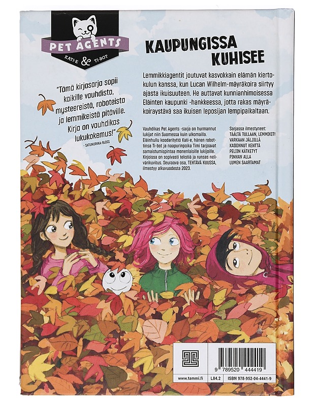 Eläinten kaupunki - Riina & Sami Kaarla - Lastenkirjat - 10105468631 - 1