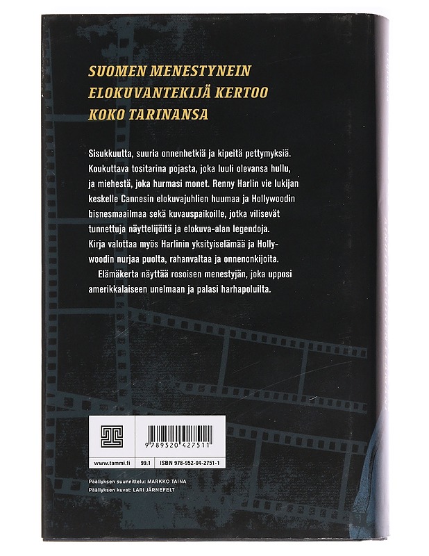 Renny Harlin : ainutlaatuinen elämäni - Veli-Pekka Lehtonen - Elämäkerrat ja muistelmat - 10105468646 - 1