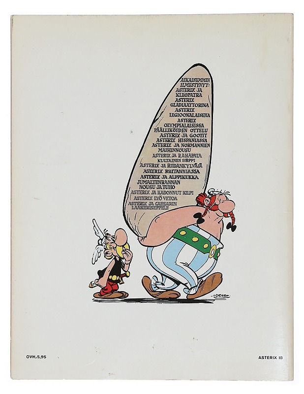 Asterix Gallialainen - Goscinny & Underzo - Sarjakuvat - 10105468669 - 1