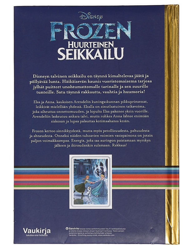 Frozen. Huurteinen seikkailu - Scollon, Bill - Lastenkirjat - 10105468695 - 1