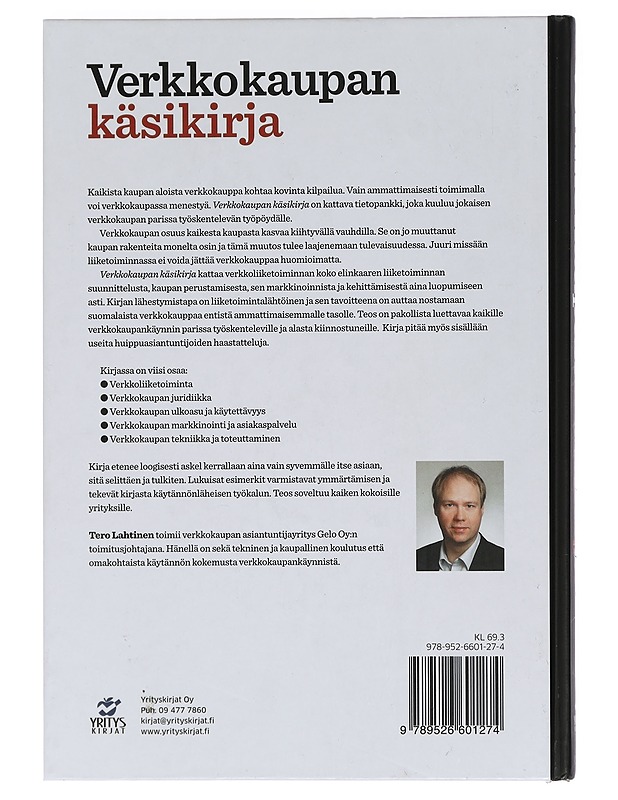 Verkkokaupan käsikirja - Tero Lahtinen - Tietokirjat ja oppaat - 10105468689 - 1