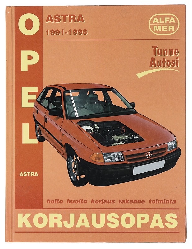 Opel Astra 1991-1998 : korjausopas - Rendle, Steve - Tietokirjat ja oppaat - 10105468693 - 0