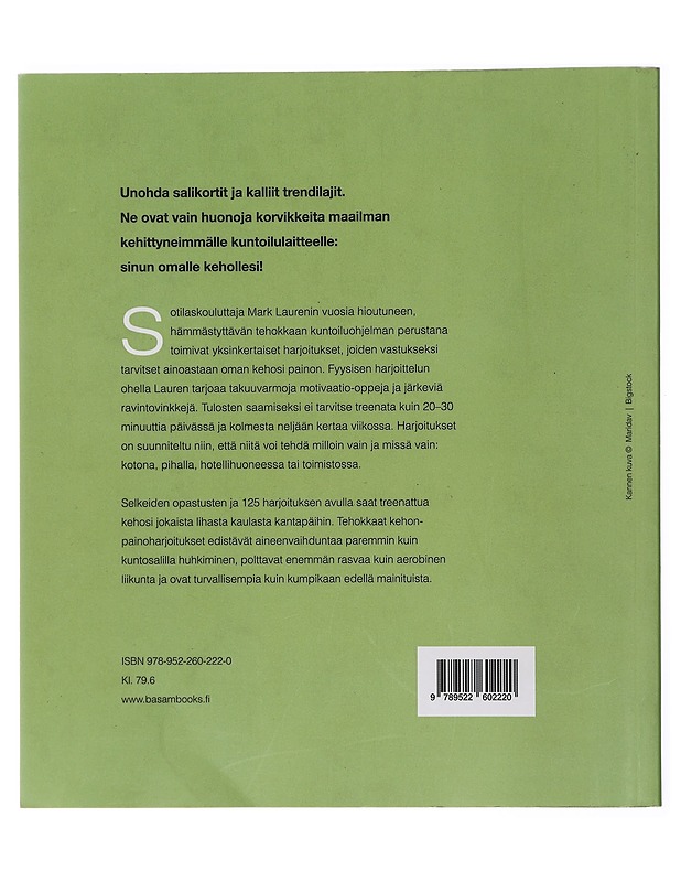 Kehonpainoharjoittelun käsikirja - Lauren, Mark - Tietokirjat ja oppaat - 10105468717 - 1