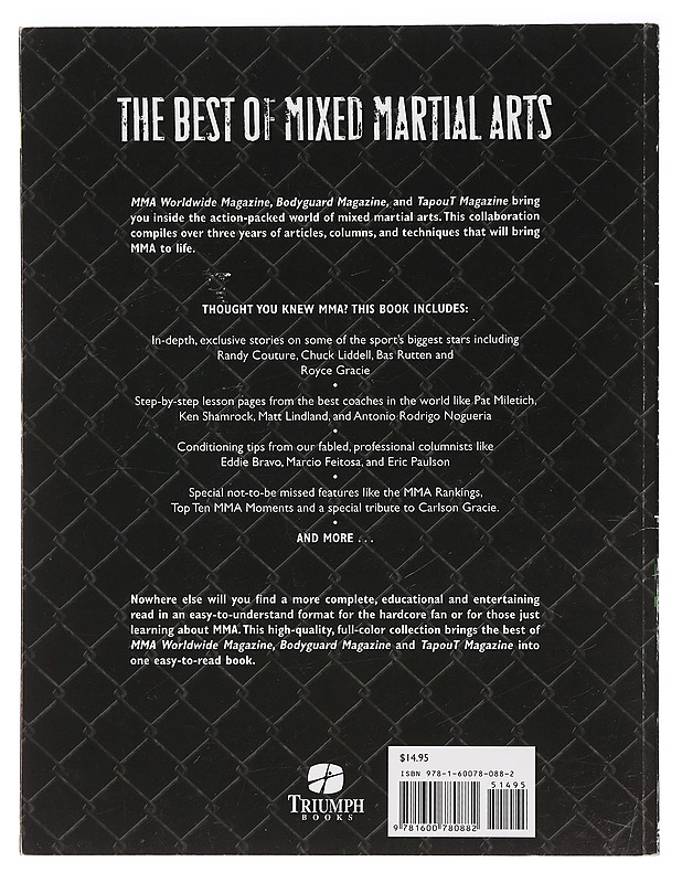 The Best of Mixed Martial Arts - Mma Worldwide - Harrastekirjat - 10105468723 - 1
