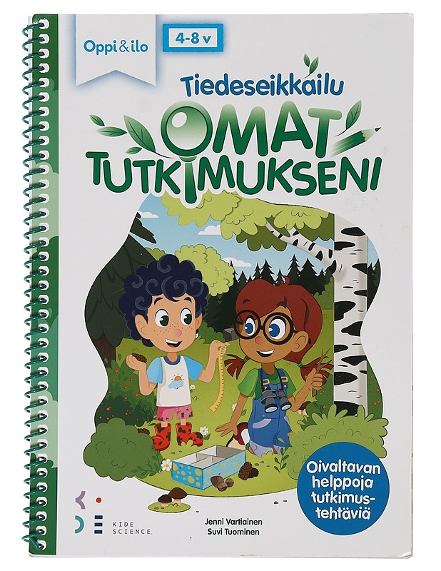 Tiedeseikkailu : omat tutkimukseni - Vartiainen, Jenni - Lastenkirjat - 10105468724 - 0