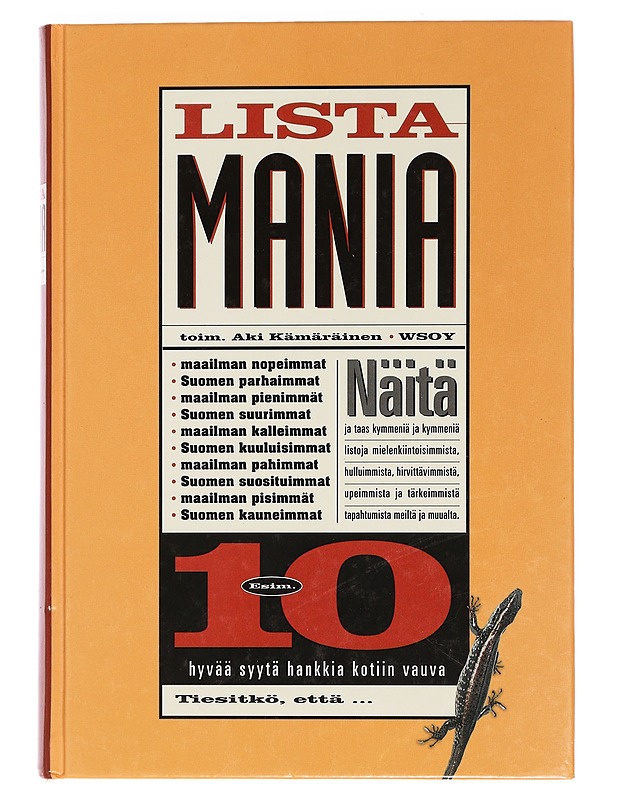 Listamania - Aki Kämäräinen - Tietokirjat ja oppaat - 10105468731 - 0