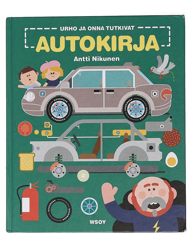 Autokirja  - Antti Nikunen - Lastenkirjat - 10105468748 - 0
