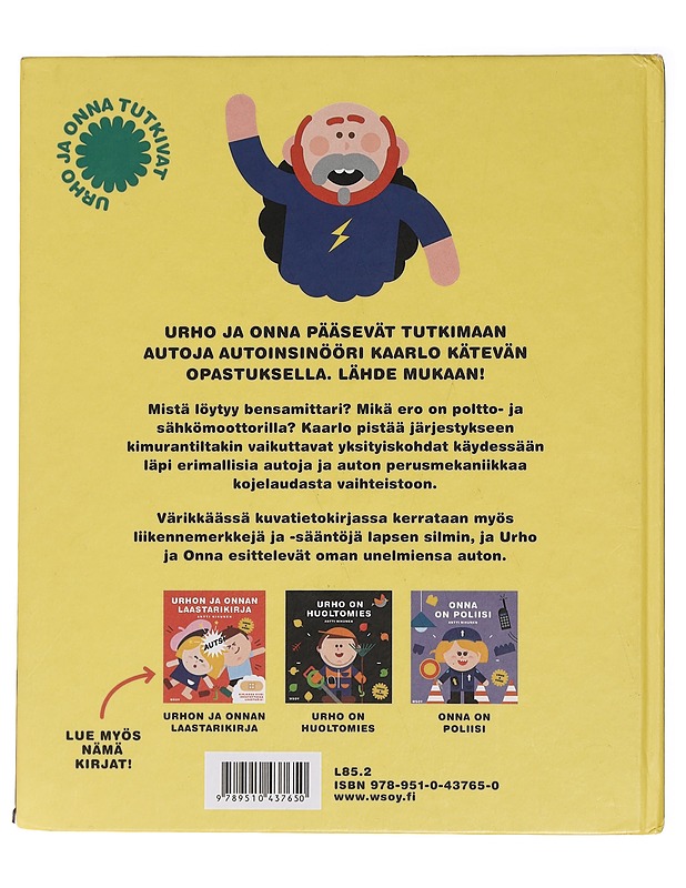 Autokirja  - Antti Nikunen - Lastenkirjat - 10105468748 - 1