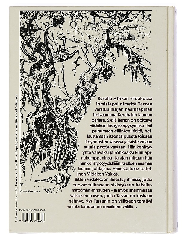 Apinoiden Tarzan - Burroughs, Edgar Rice - Nuorten kirjat - 10105468768 - 1