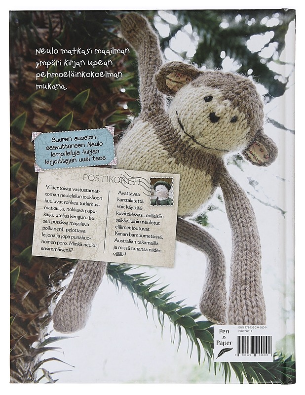 Neuleleluja maailmalta : 15 villieläimen neuleohjeet - Long, Laura - Tietokirjat ja oppaat - 10105468772 - 1