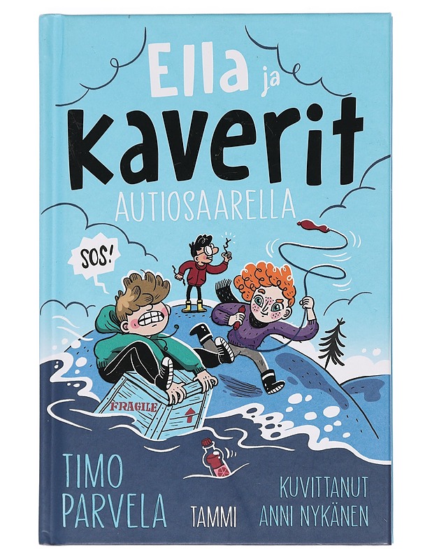 Ella ja kaverit autiosaarella - Parvela, Timo - Lastenkirjat - 10105468784 - 0