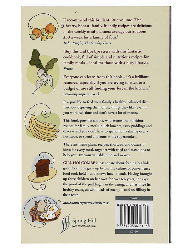 How to feed your whole family - Gill Holcombe - Ruokakirjat - 10105468790 - 1