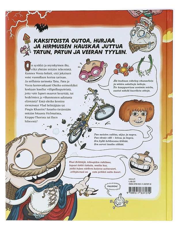 Tatu ja Patu, kauhea Hirviö-Hirviö ja muita outoja juttuja - Havukainen, Aino - Lastenkirjat - 10105468791 - 1