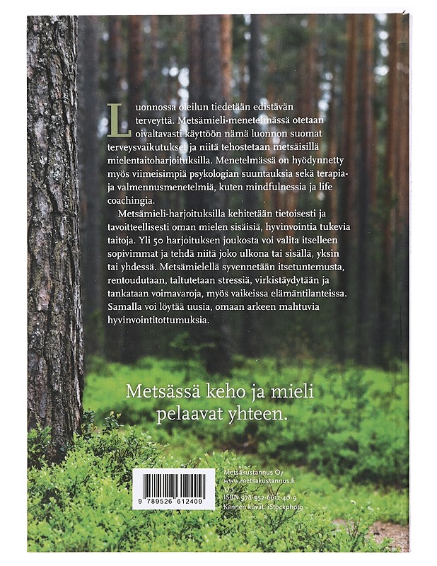 Metsämieli : luonnollinen menetelmä mielentaitoihin - Arvonen, Sirpa - Tietokirjat ja oppaat - 10105468803 - 1